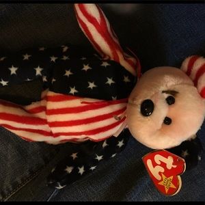 “spangled” the ty beanie baby